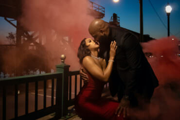 Film Noir Inspired Engagement Shoot Richmond