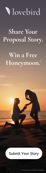 lovebird - share your proposal story, win a free honeymoon.